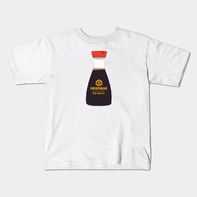 Soy Sauce Kids T-Shirt by ElviaMontemayor